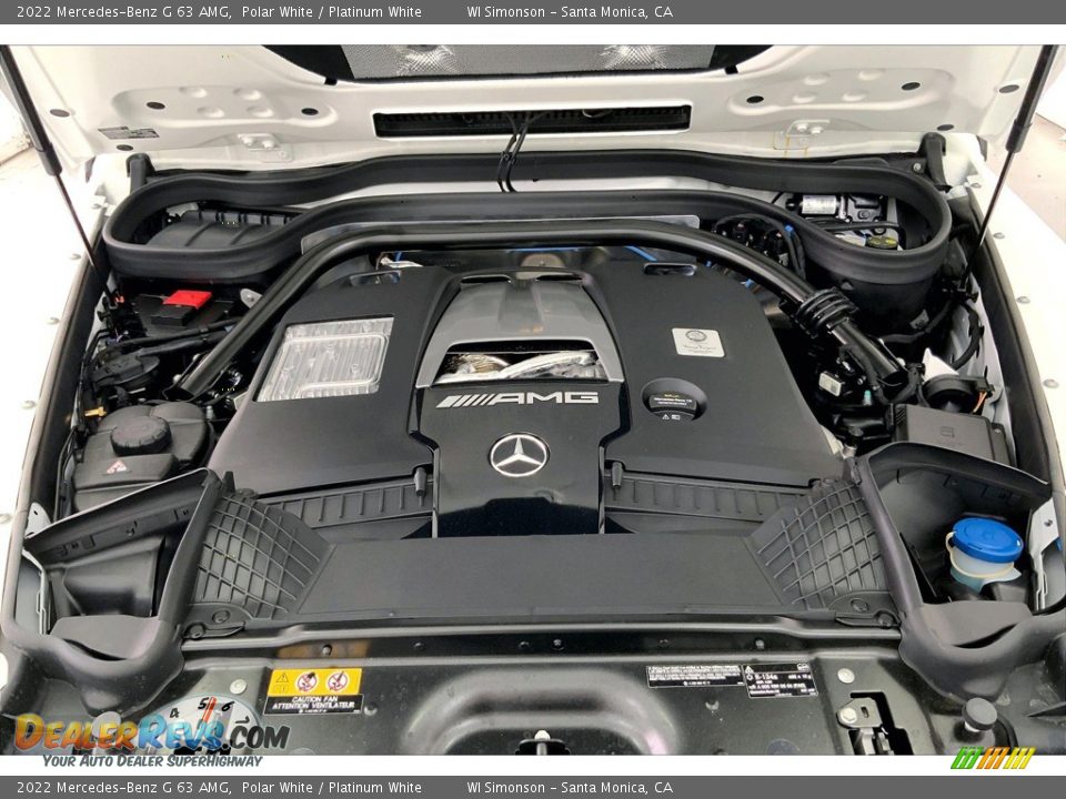 2022 Mercedes-Benz G 63 AMG 4.0 Liter DI biturbo DOHC 32-Valve VVT V8 Engine Photo #9