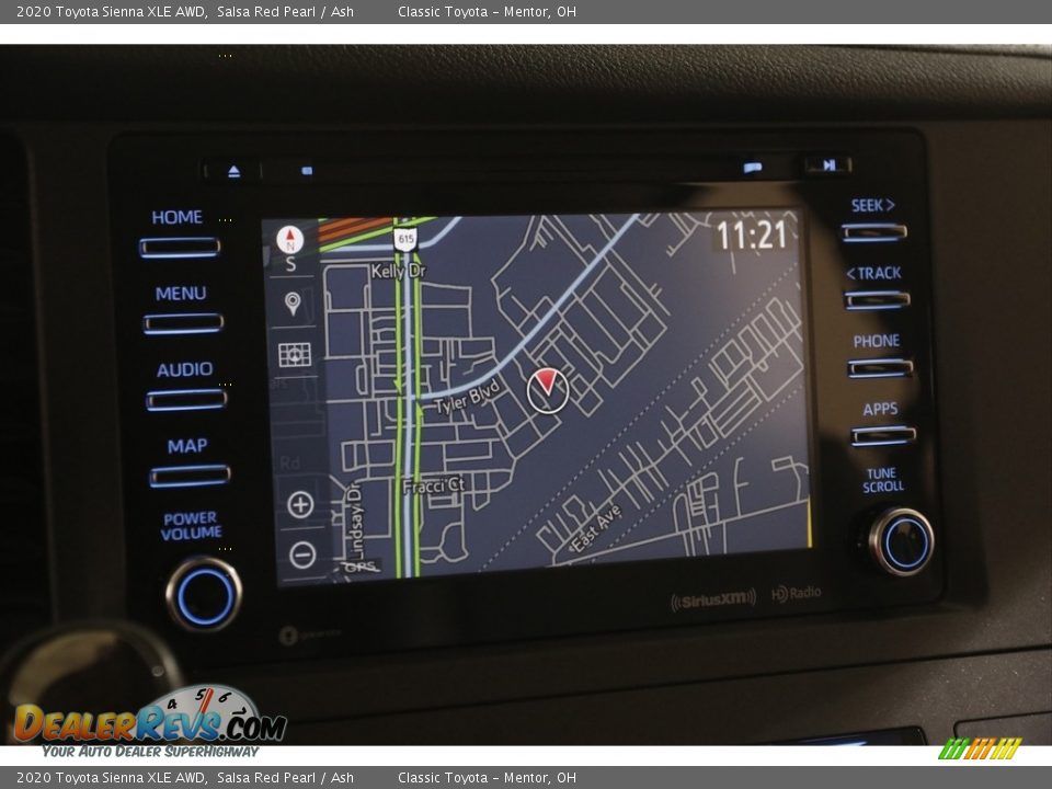 Navigation of 2020 Toyota Sienna XLE AWD Photo #11
