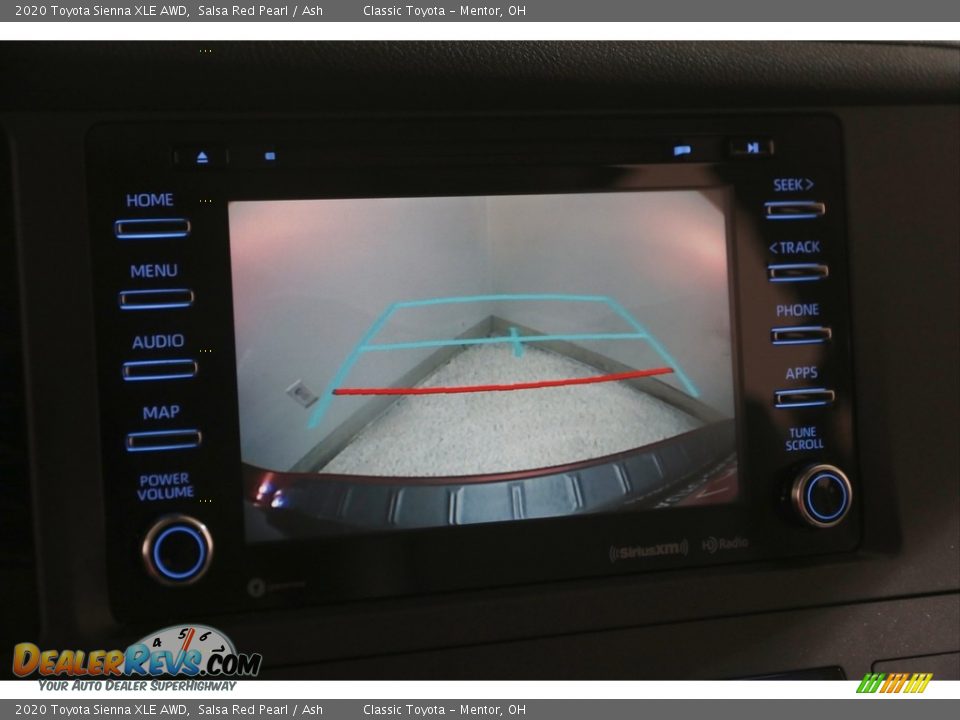 2020 Toyota Sienna XLE AWD Salsa Red Pearl / Ash Photo #12