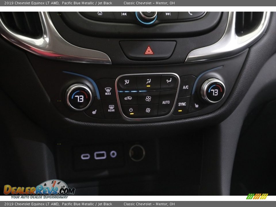 2019 Chevrolet Equinox LT AWD Pacific Blue Metallic / Jet Black Photo #13