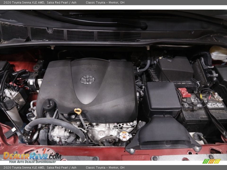 2020 Toyota Sienna XLE AWD 3.5 Liter DOHC 24-Valve Dual VVT-i V6 Engine Photo #22