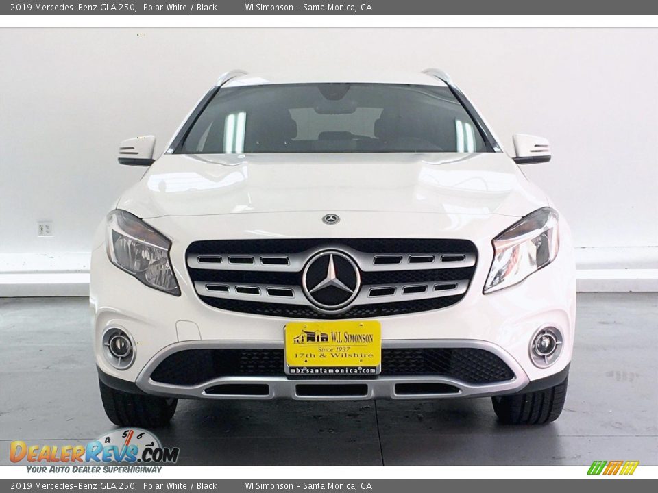 2019 Mercedes-Benz GLA 250 Polar White / Black Photo #2