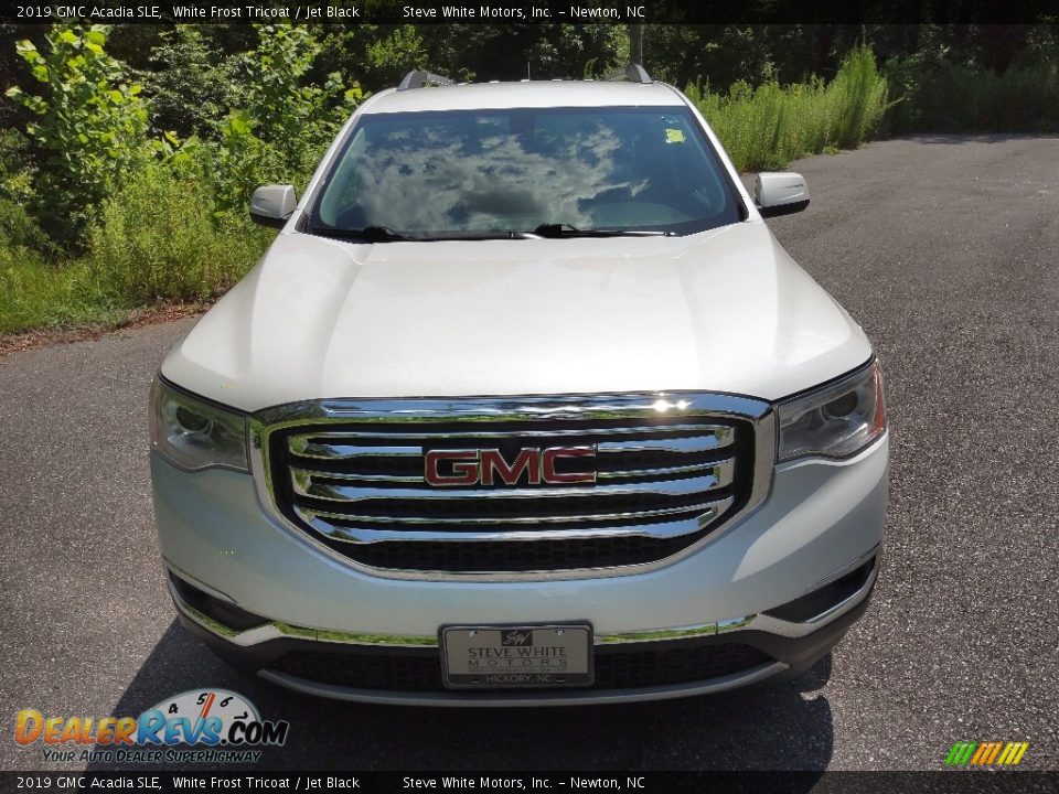 2019 GMC Acadia SLE White Frost Tricoat / Jet Black Photo #3