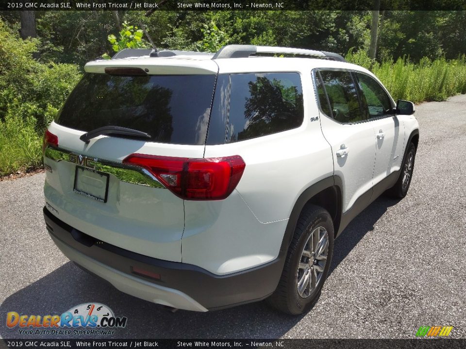 2019 GMC Acadia SLE White Frost Tricoat / Jet Black Photo #6