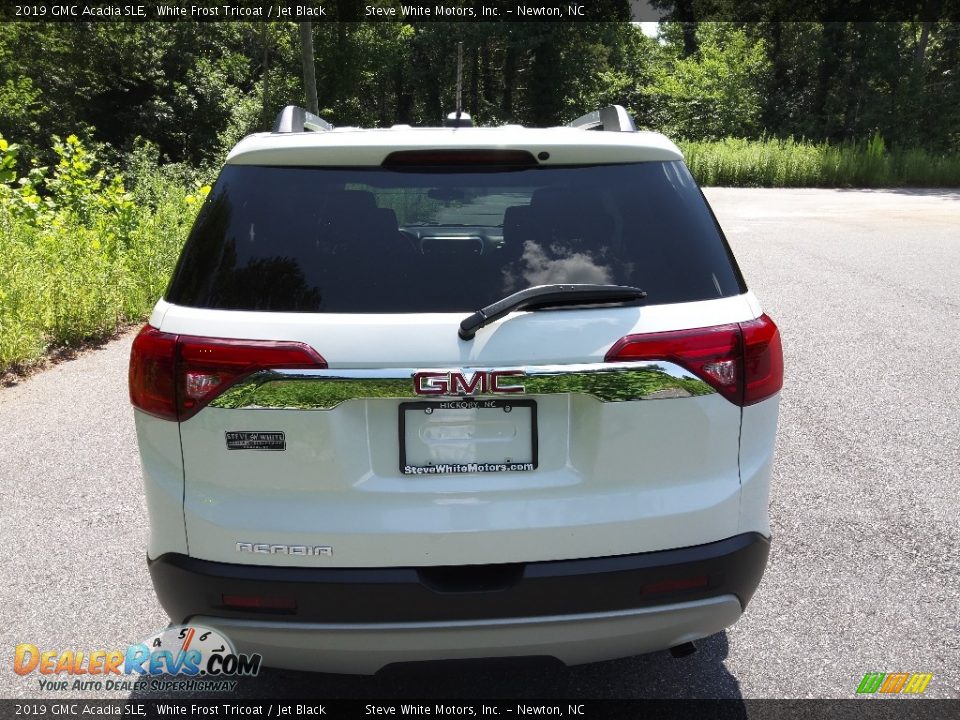 2019 GMC Acadia SLE White Frost Tricoat / Jet Black Photo #7