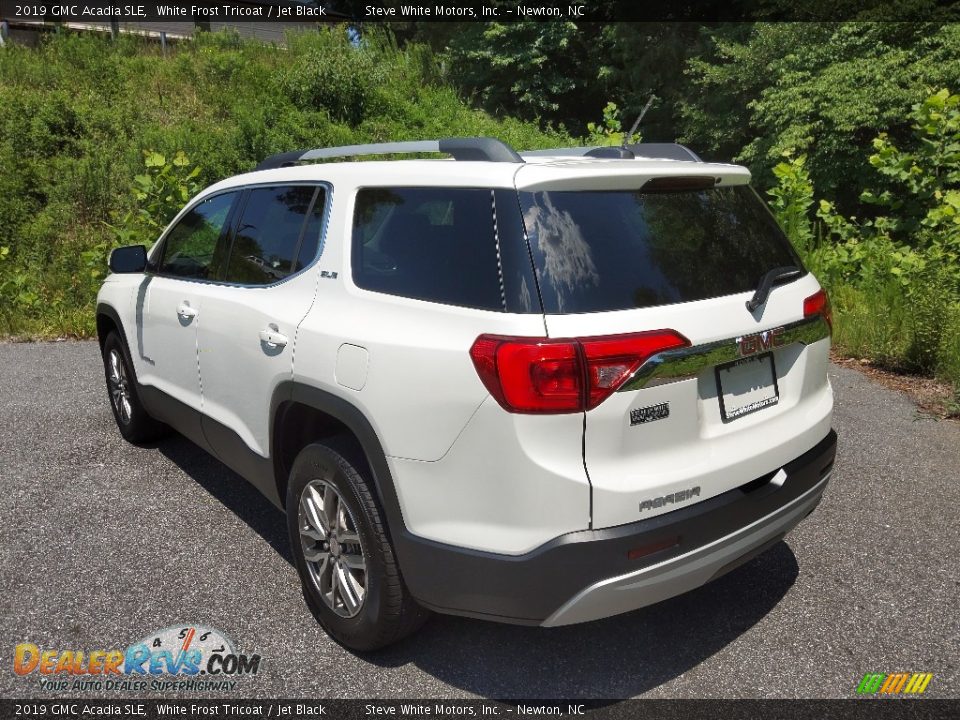 2019 GMC Acadia SLE White Frost Tricoat / Jet Black Photo #8