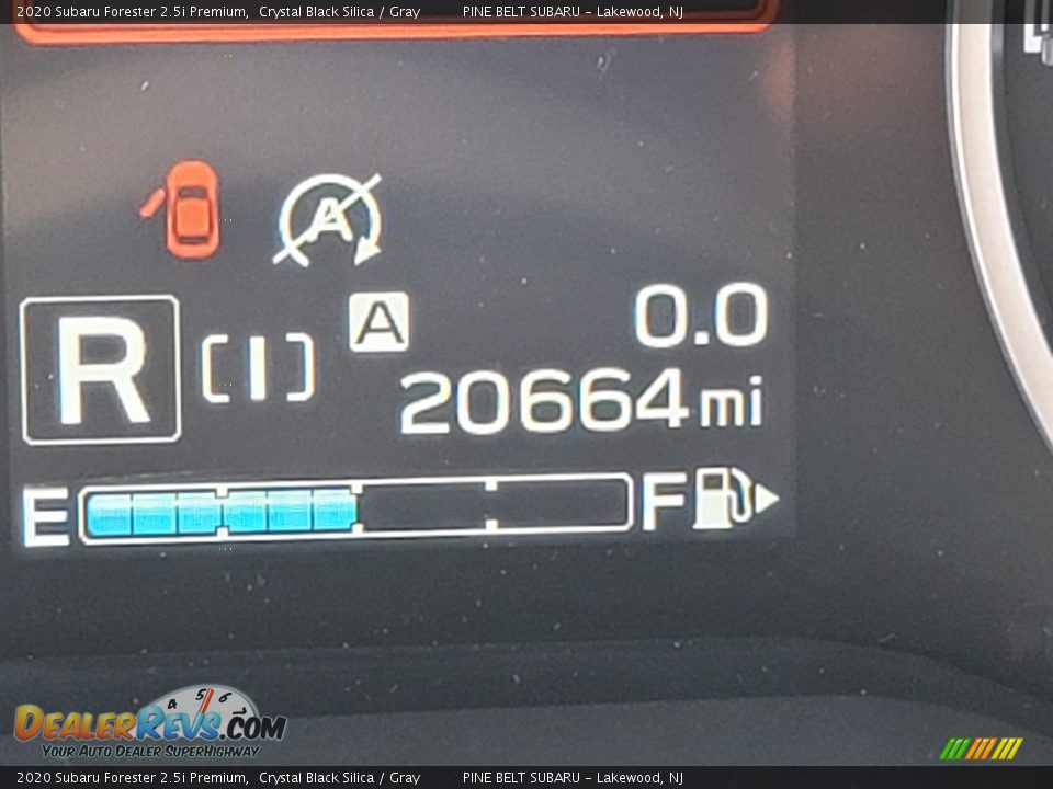 2020 Subaru Forester 2.5i Premium Crystal Black Silica / Gray Photo #7