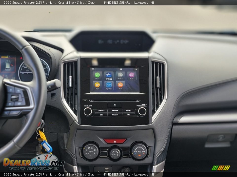 2020 Subaru Forester 2.5i Premium Crystal Black Silica / Gray Photo #8