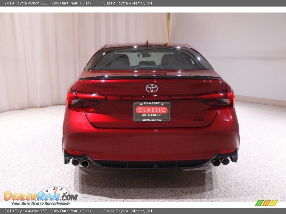 2019 Toyota Avalon XSE Ruby Flare Pearl / Black Photo #17