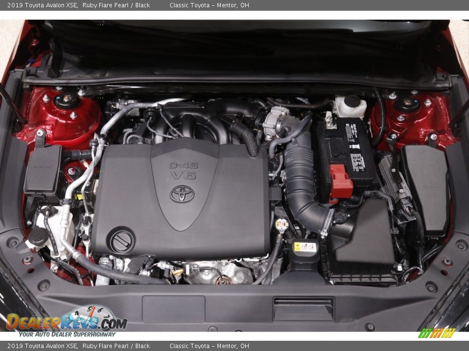 2019 Toyota Avalon XSE Ruby Flare Pearl / Black Photo #18