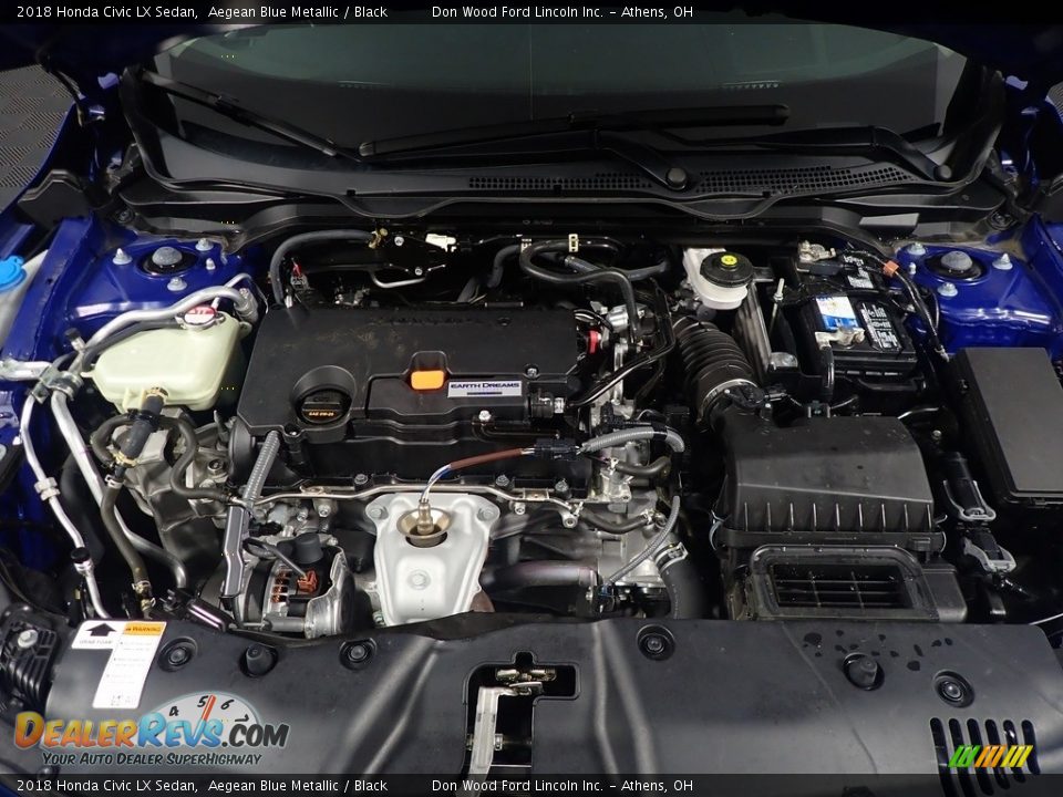 2018 Honda Civic LX Sedan 2.0 Liter DOHC 16-Valve i-VTEC 4 Cylinder Engine Photo #7