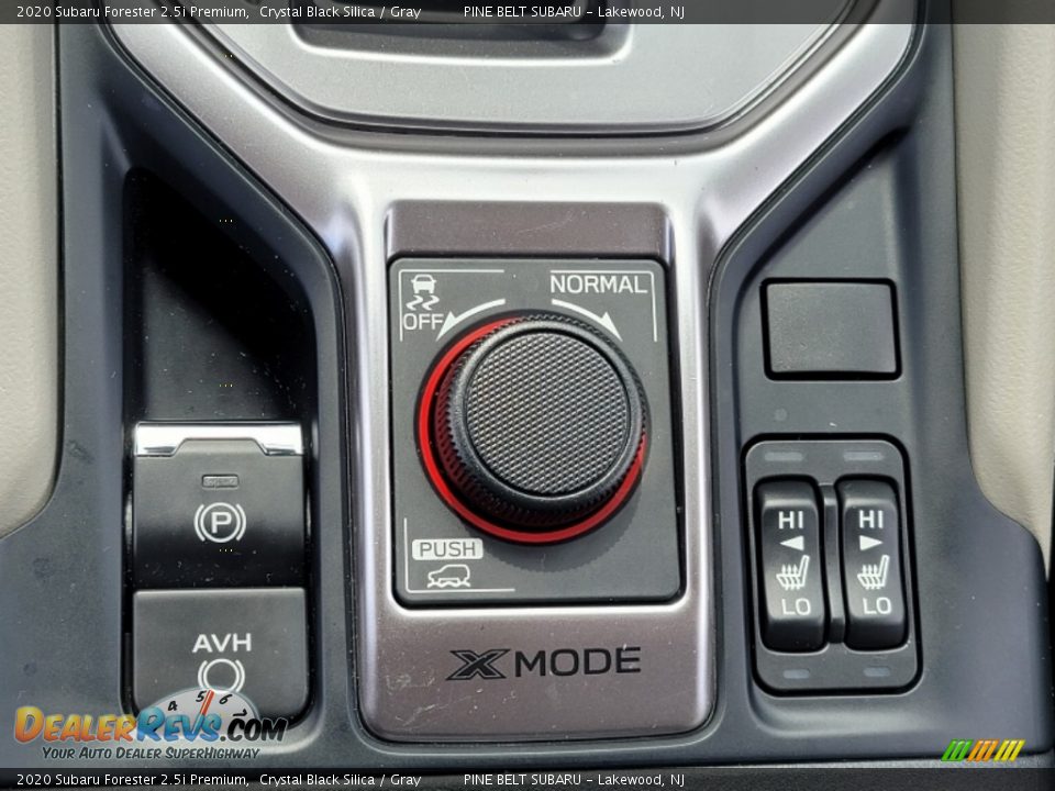 2020 Subaru Forester 2.5i Premium Crystal Black Silica / Gray Photo #11