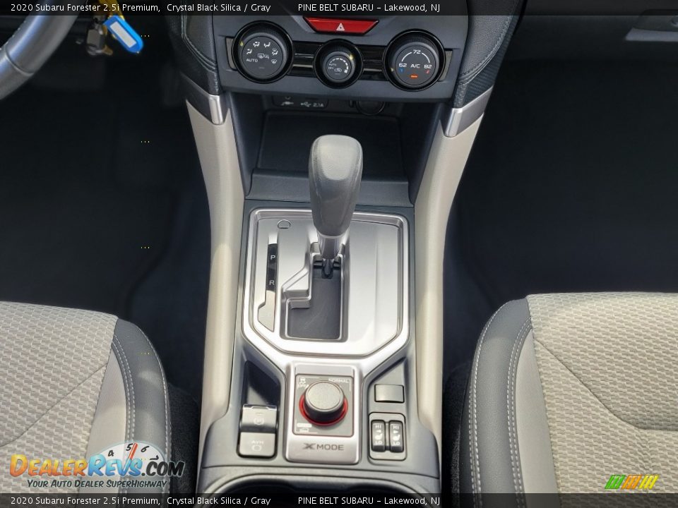 2020 Subaru Forester 2.5i Premium Crystal Black Silica / Gray Photo #12