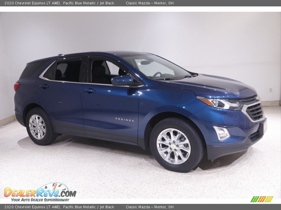 Pacific Blue Metallic 2020 Chevrolet Equinox LT AWD Photo #1