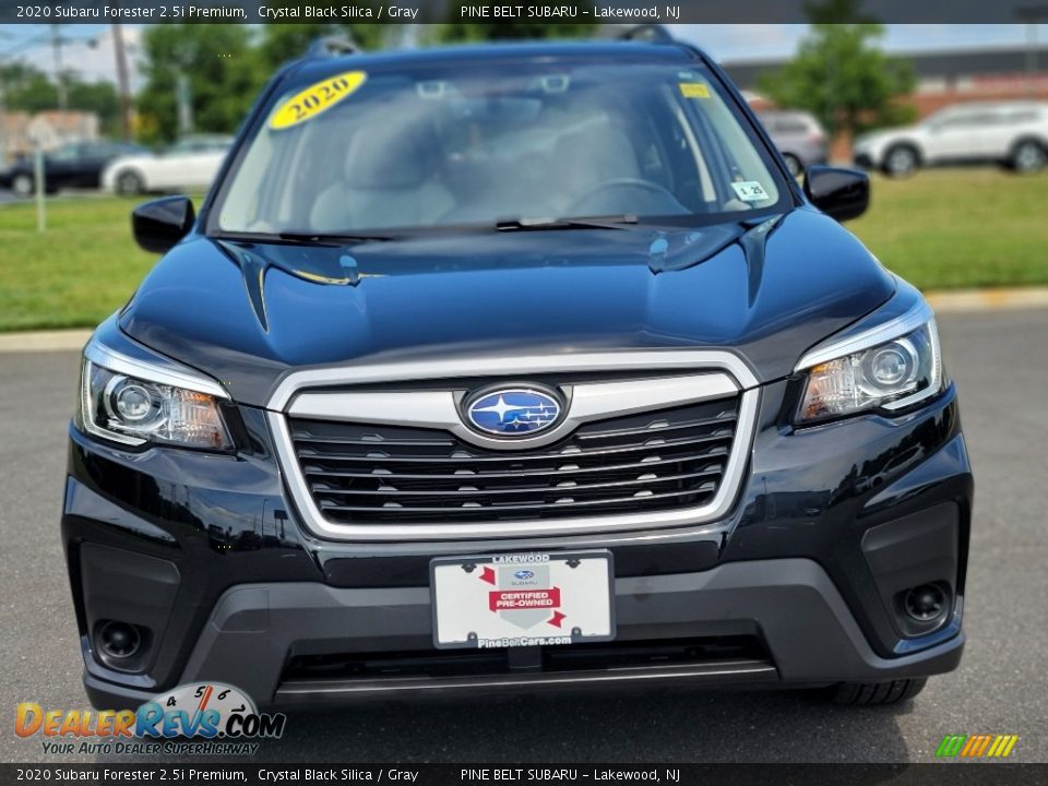 2020 Subaru Forester 2.5i Premium Crystal Black Silica / Gray Photo #16