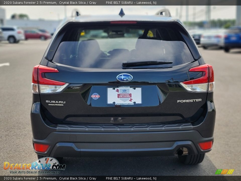 2020 Subaru Forester 2.5i Premium Crystal Black Silica / Gray Photo #19