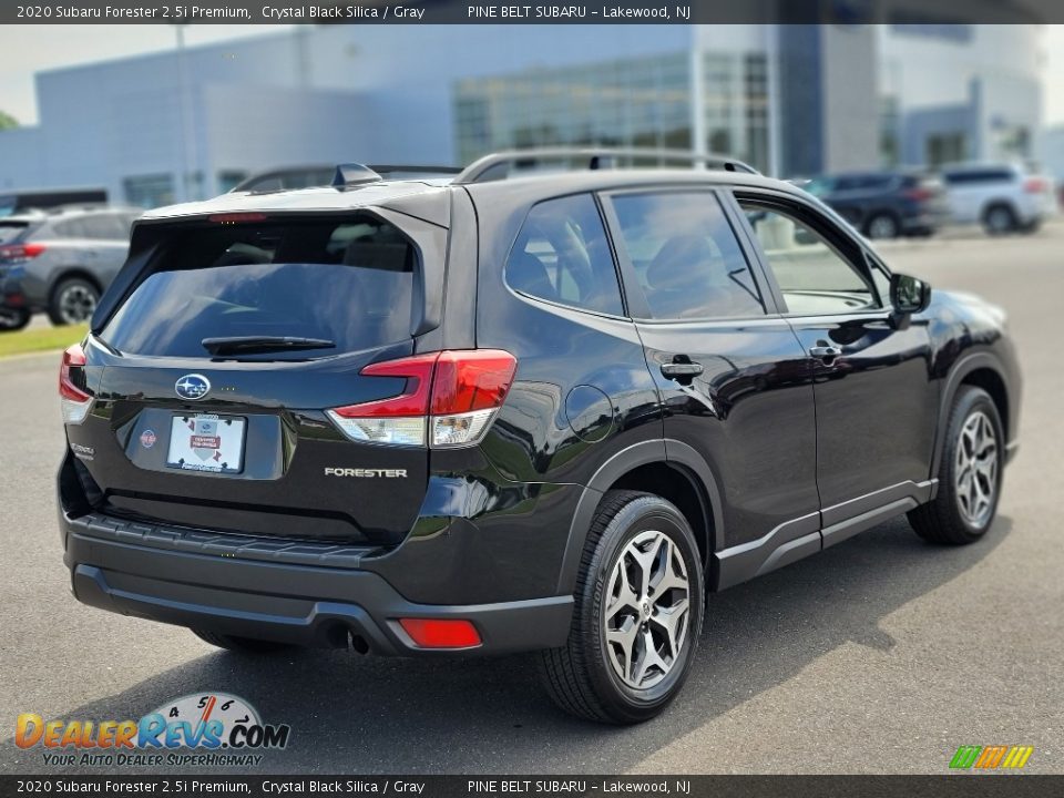 2020 Subaru Forester 2.5i Premium Crystal Black Silica / Gray Photo #20