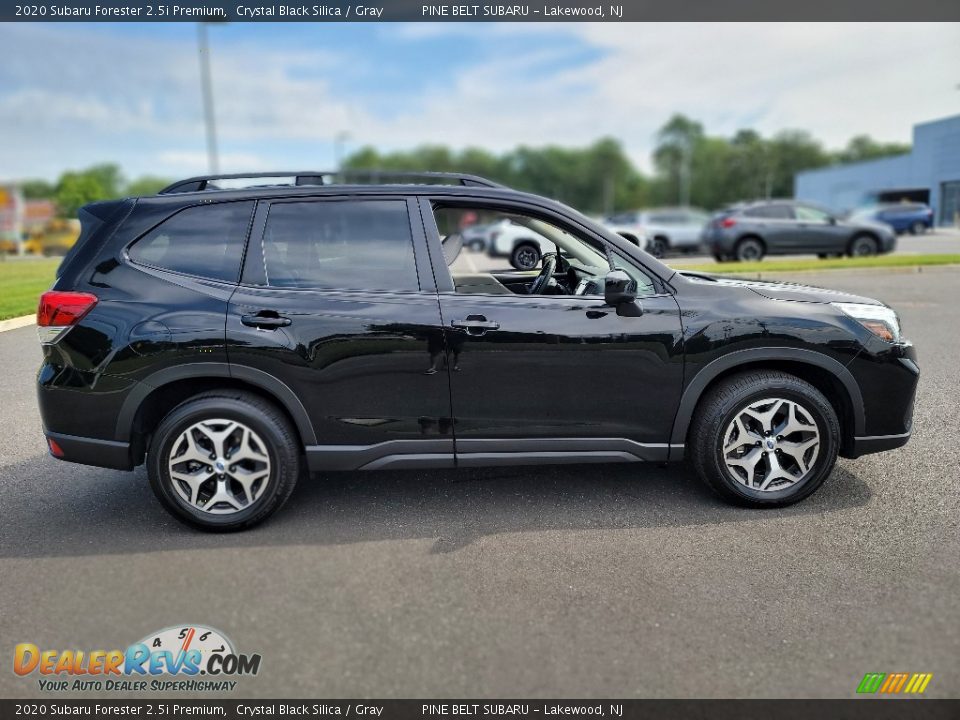 2020 Subaru Forester 2.5i Premium Crystal Black Silica / Gray Photo #21