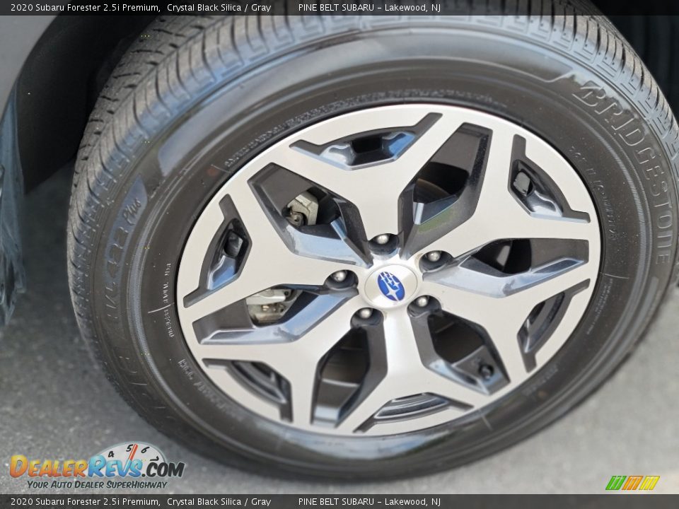 2020 Subaru Forester 2.5i Premium Crystal Black Silica / Gray Photo #22