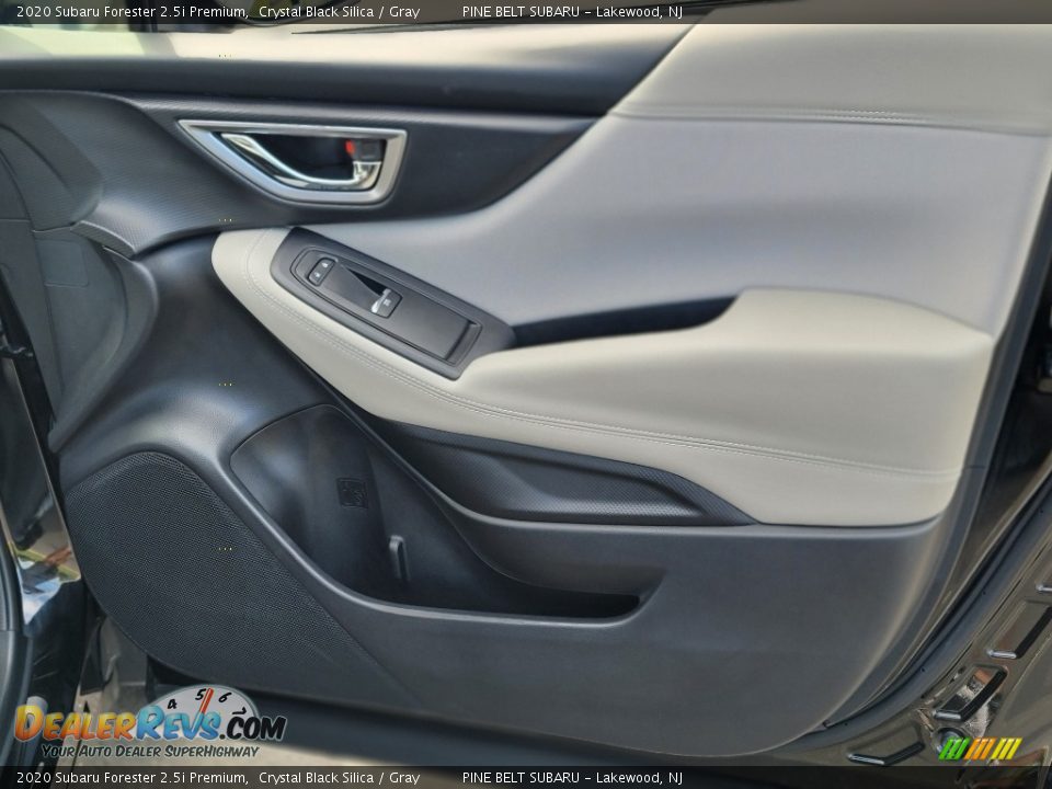 2020 Subaru Forester 2.5i Premium Crystal Black Silica / Gray Photo #23