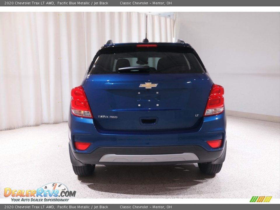 2020 Chevrolet Trax LT AWD Pacific Blue Metallic / Jet Black Photo #17