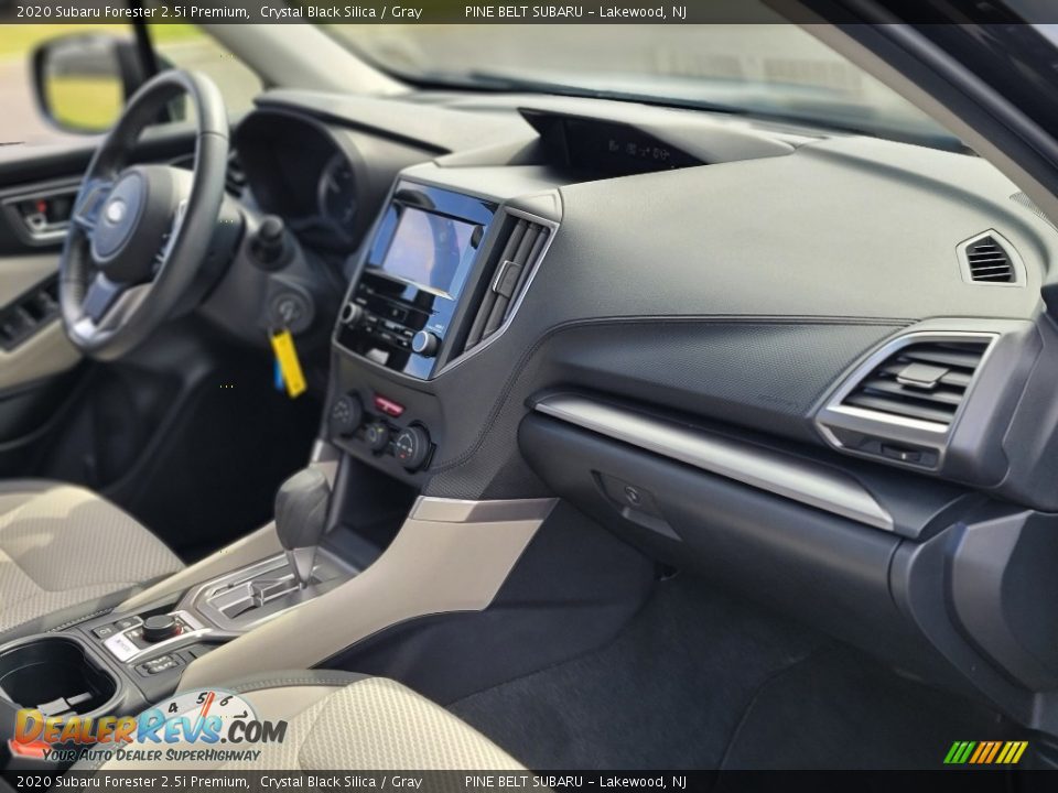 2020 Subaru Forester 2.5i Premium Crystal Black Silica / Gray Photo #24