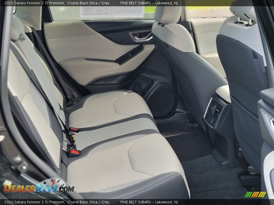 2020 Subaru Forester 2.5i Premium Crystal Black Silica / Gray Photo #26