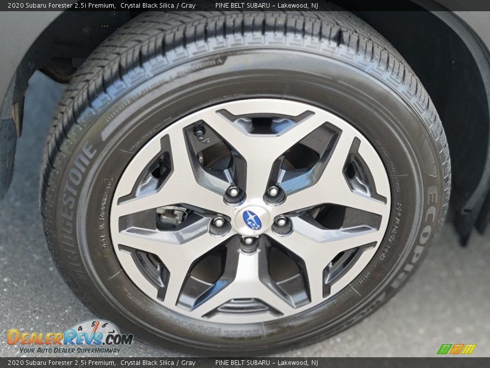 2020 Subaru Forester 2.5i Premium Crystal Black Silica / Gray Photo #27