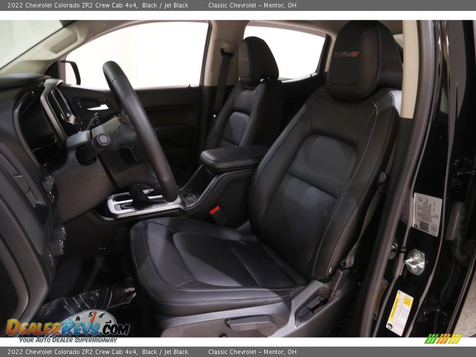 2022 Chevrolet Colorado ZR2 Crew Cab 4x4 Black / Jet Black Photo #5
