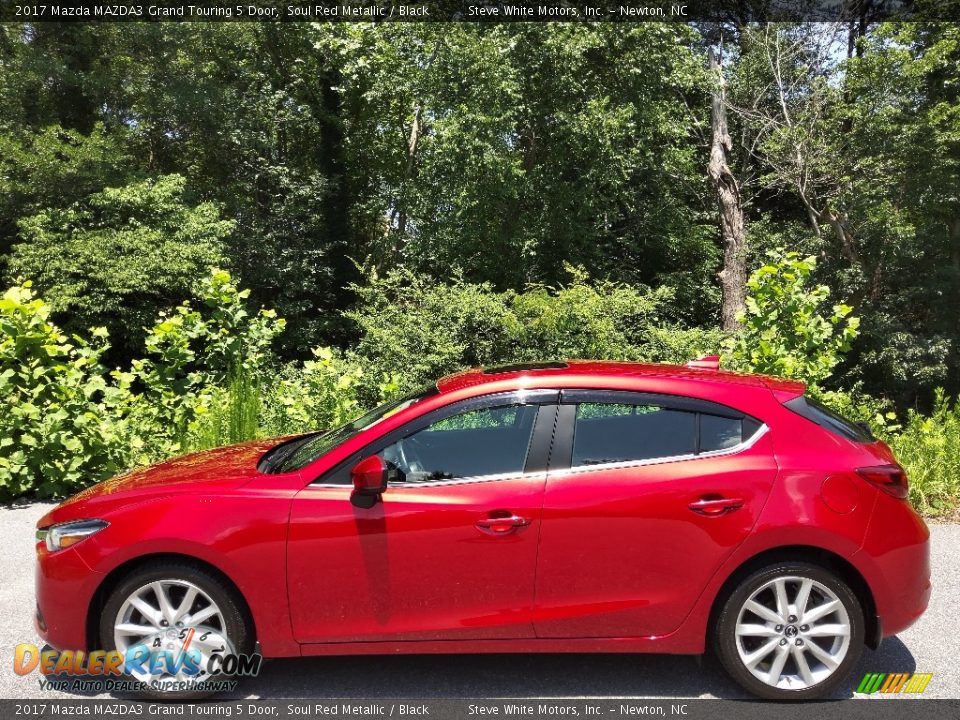 Soul Red Metallic 2017 Mazda MAZDA3 Grand Touring 5 Door Photo #1