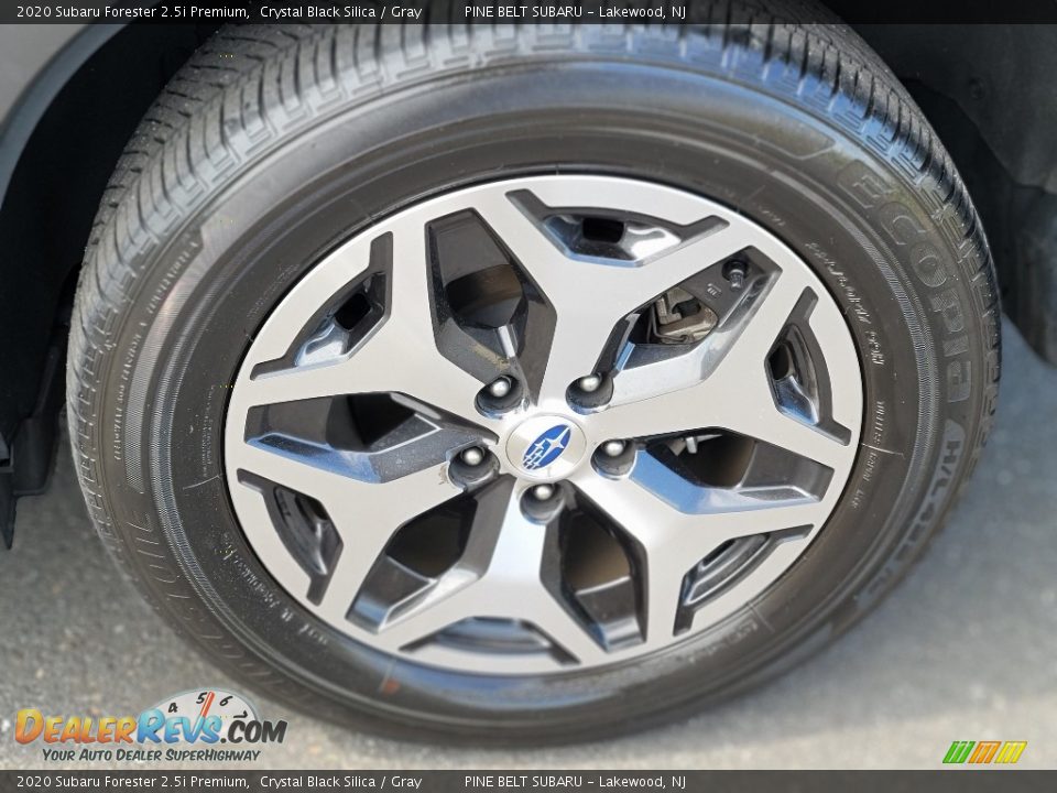 2020 Subaru Forester 2.5i Premium Crystal Black Silica / Gray Photo #30
