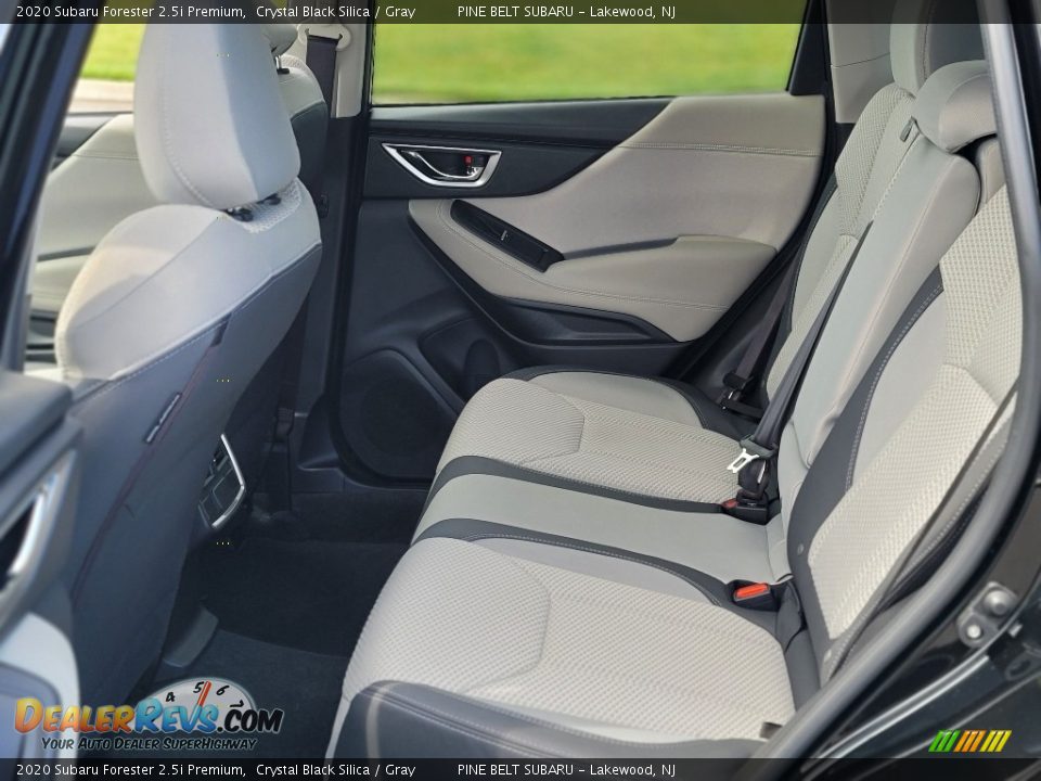 2020 Subaru Forester 2.5i Premium Crystal Black Silica / Gray Photo #31