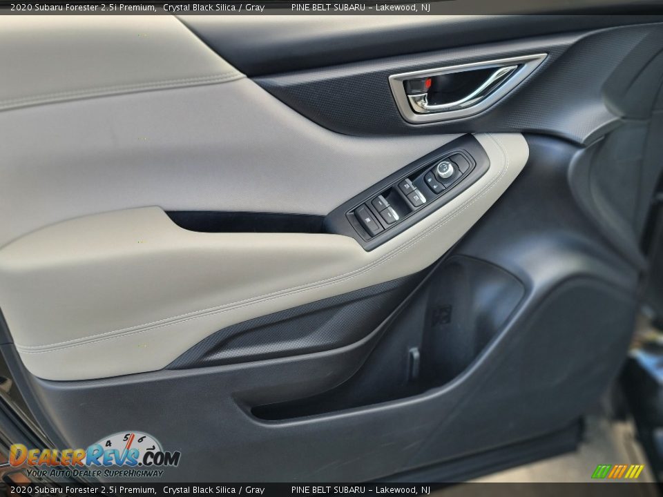 2020 Subaru Forester 2.5i Premium Crystal Black Silica / Gray Photo #34