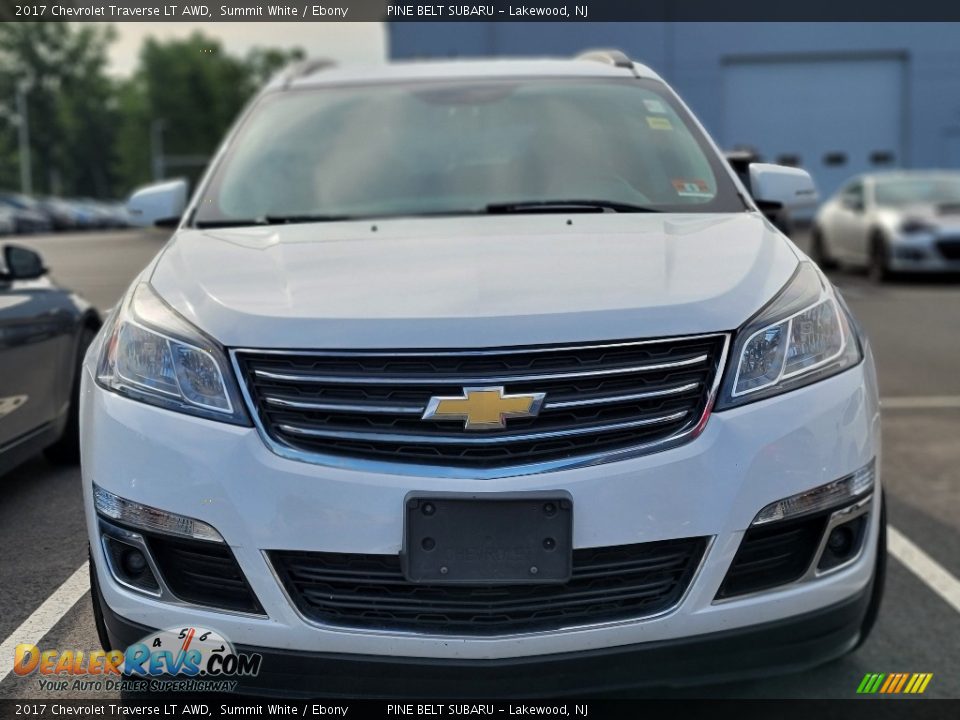 2017 Chevrolet Traverse LT AWD Summit White / Ebony Photo #2