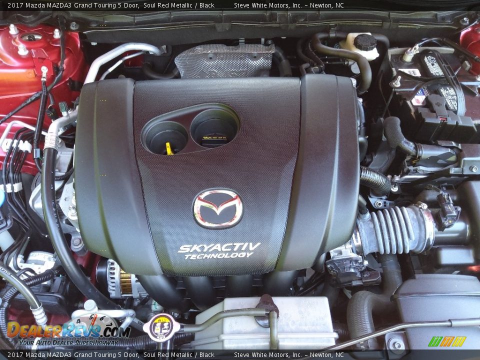 2017 Mazda MAZDA3 Grand Touring 5 Door 2.5 Liter SKYACTIV-G DI DOHC 16-Valve VVT 4 Cylinder Engine Photo #10