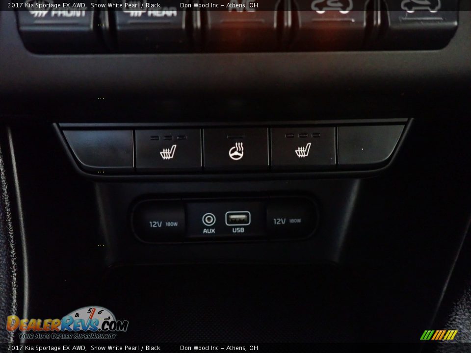 2017 Kia Sportage EX AWD Snow White Pearl / Black Photo #3