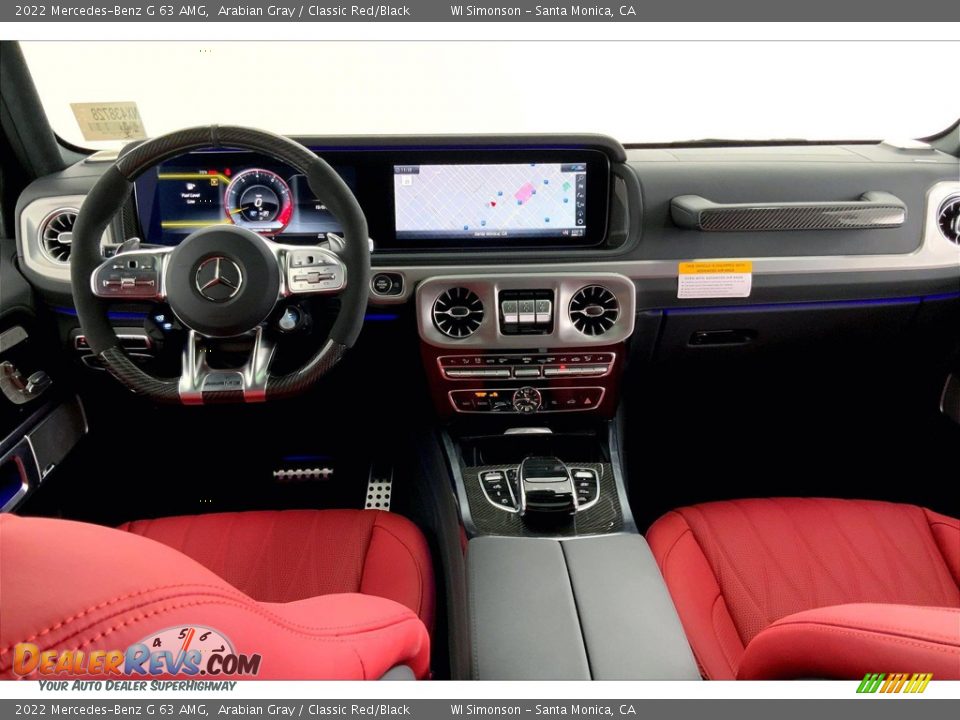 Dashboard of 2022 Mercedes-Benz G 63 AMG Photo #6