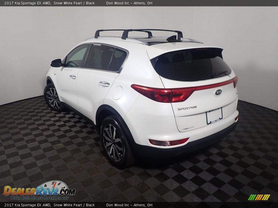 2017 Kia Sportage EX AWD Snow White Pearl / Black Photo #14