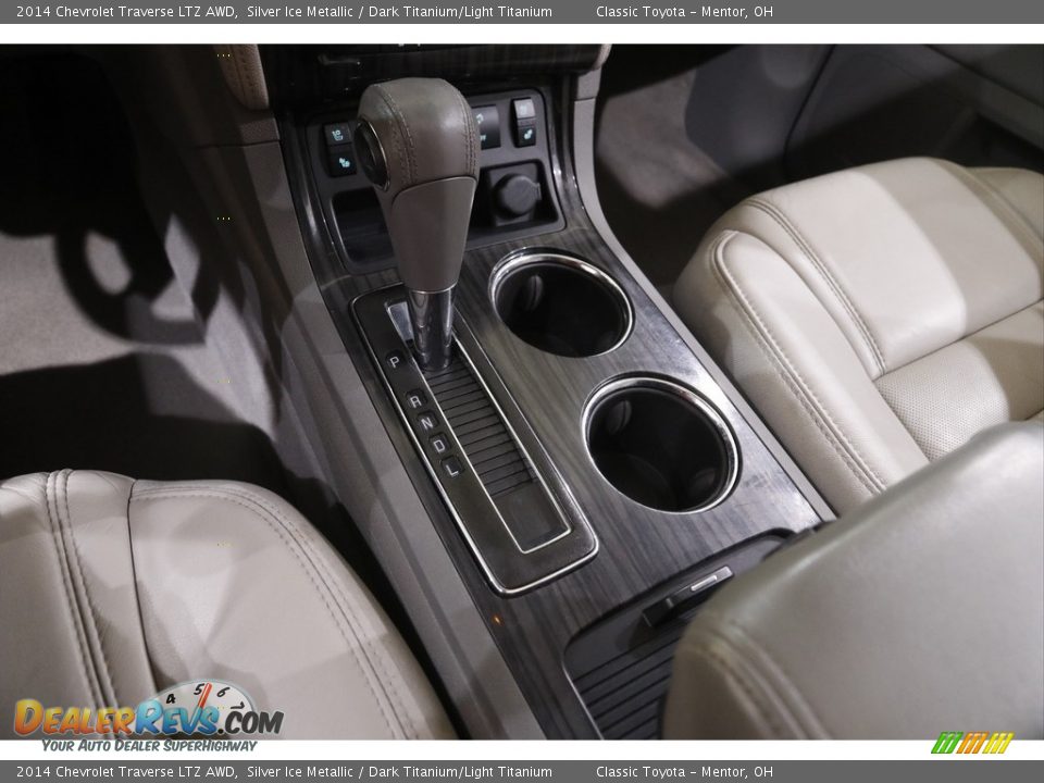 2014 Chevrolet Traverse LTZ AWD Silver Ice Metallic / Dark Titanium/Light Titanium Photo #13