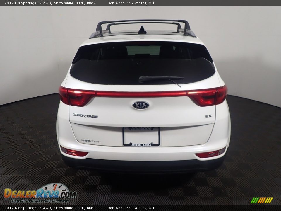 2017 Kia Sportage EX AWD Snow White Pearl / Black Photo #15