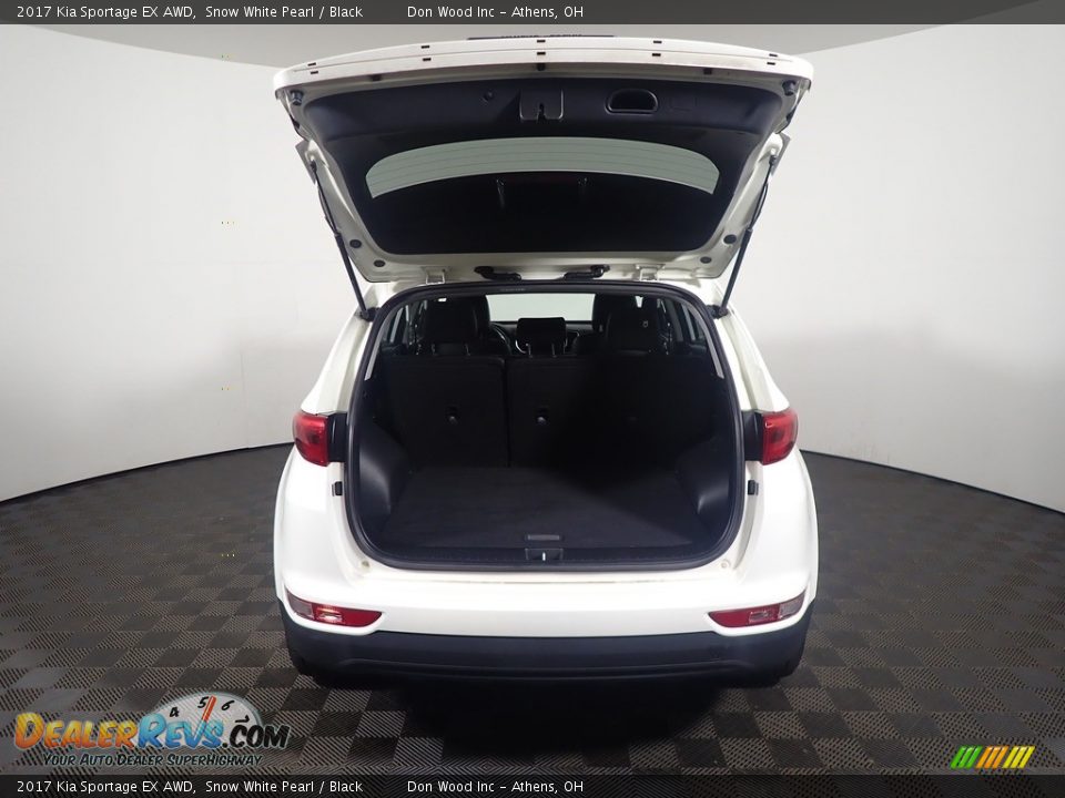 2017 Kia Sportage EX AWD Snow White Pearl / Black Photo #16