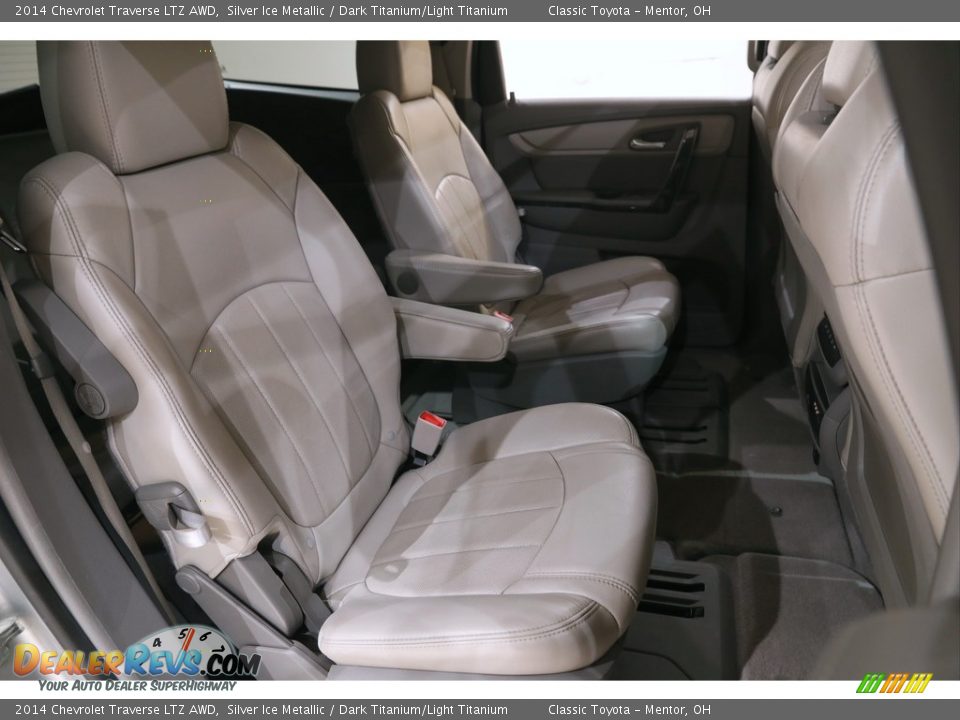 2014 Chevrolet Traverse LTZ AWD Silver Ice Metallic / Dark Titanium/Light Titanium Photo #15
