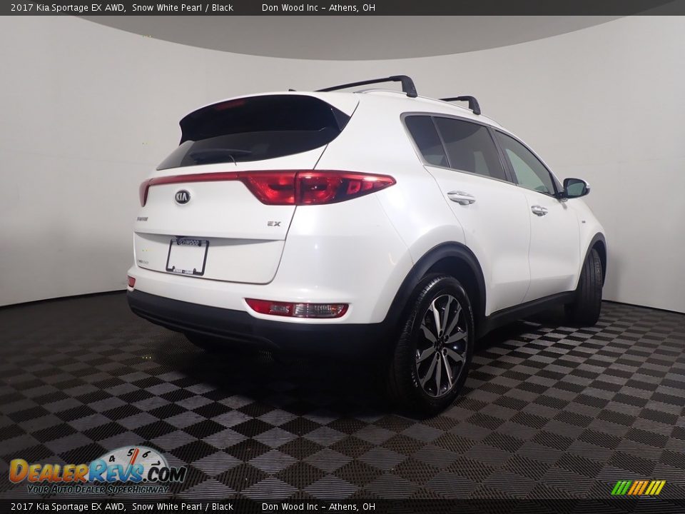 2017 Kia Sportage EX AWD Snow White Pearl / Black Photo #18