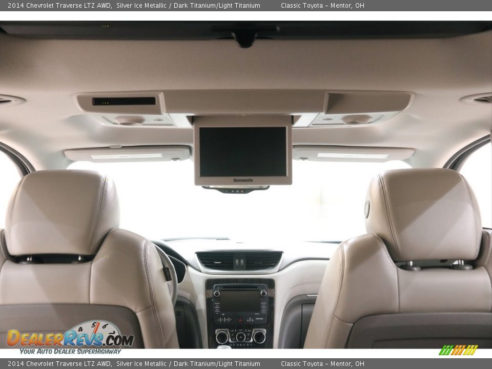 2014 Chevrolet Traverse LTZ AWD Silver Ice Metallic / Dark Titanium/Light Titanium Photo #18