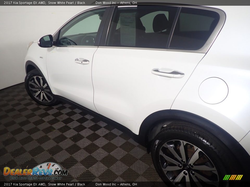 2017 Kia Sportage EX AWD Snow White Pearl / Black Photo #20