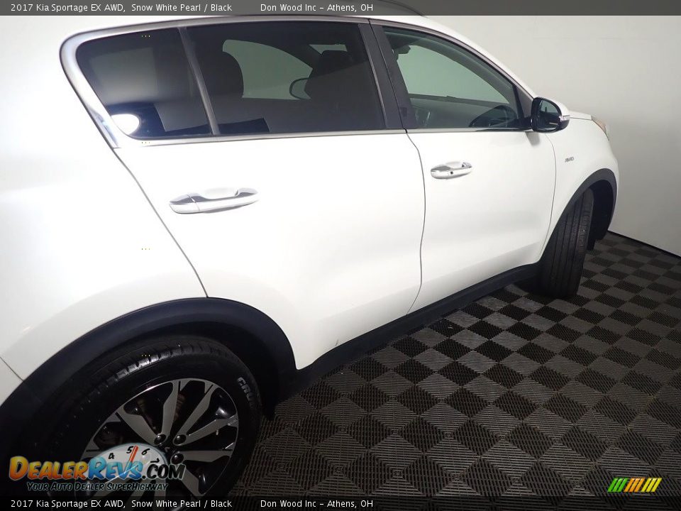 2017 Kia Sportage EX AWD Snow White Pearl / Black Photo #21