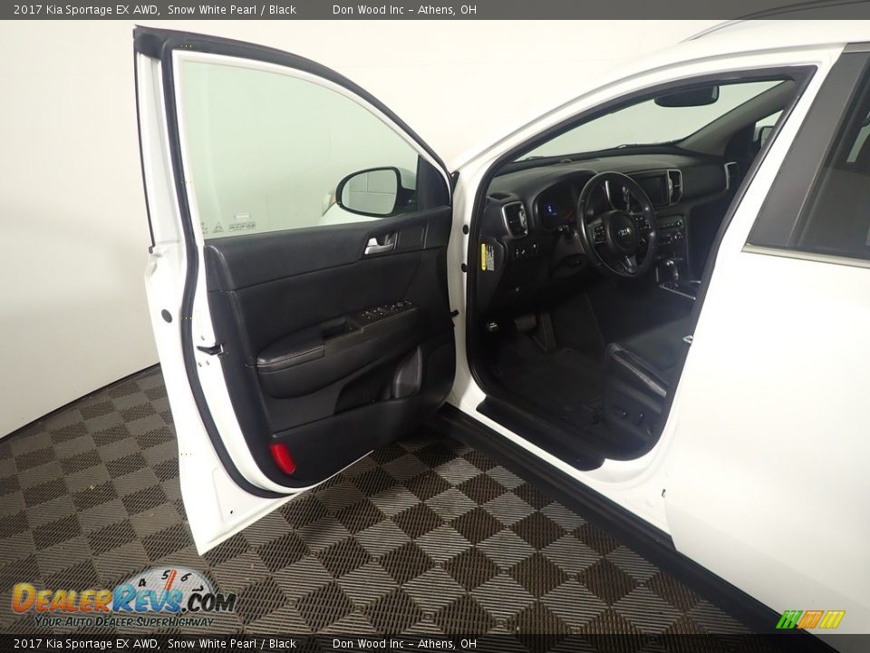 2017 Kia Sportage EX AWD Snow White Pearl / Black Photo #22