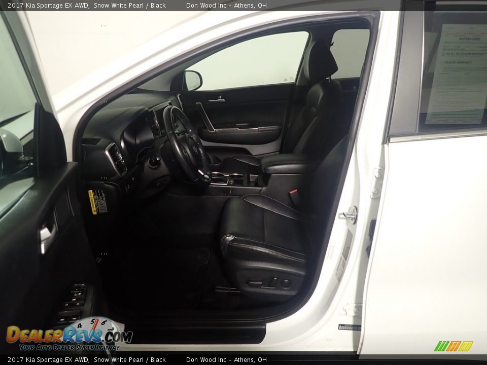 2017 Kia Sportage EX AWD Snow White Pearl / Black Photo #24