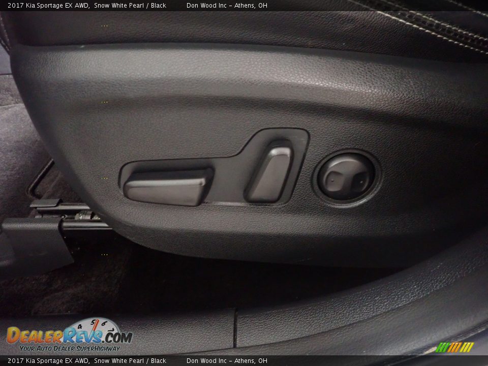 2017 Kia Sportage EX AWD Snow White Pearl / Black Photo #25