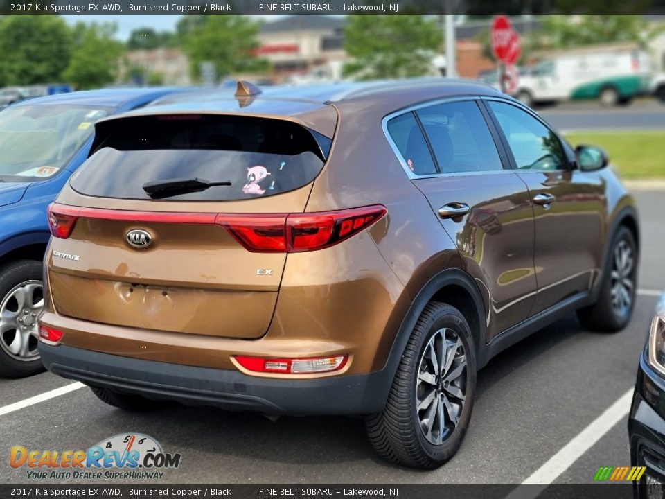 2017 Kia Sportage EX AWD Burnished Copper / Black Photo #5